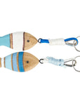 Wooden Fish Keychain