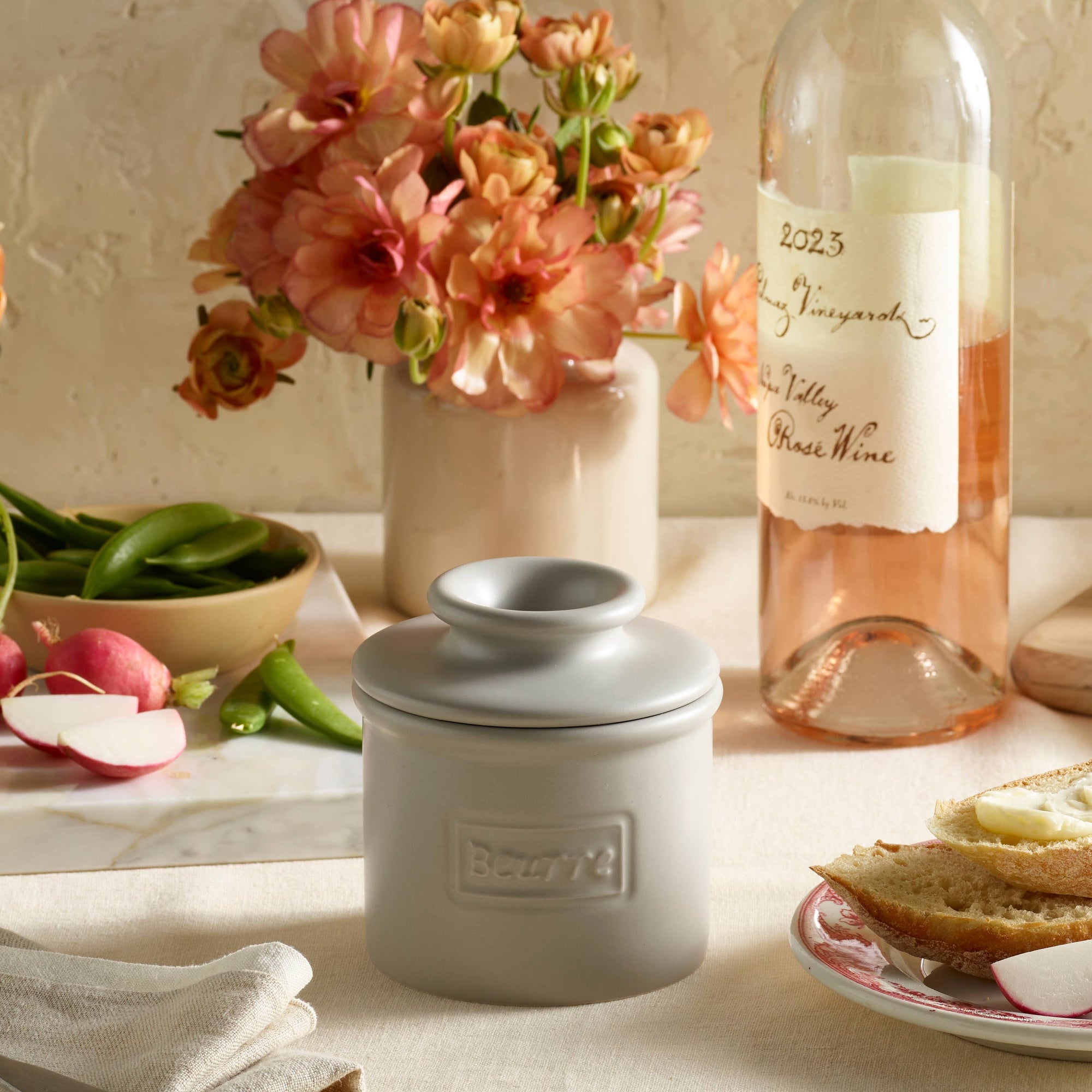 The Original Butter Bell® Crock - Cafe Matte Stone