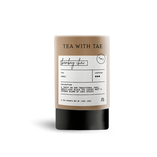Bombay Masala Chai Black Tea Mini Tea Tube Gift
