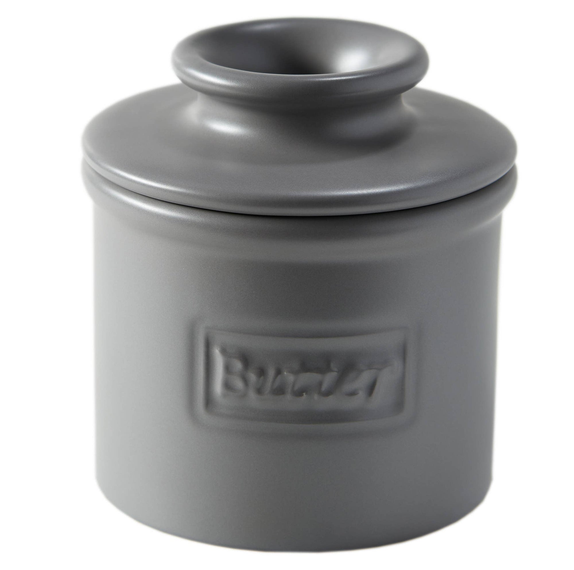 The Original Butter Bell® Crock - Cafe Matte Gray