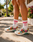 Lucky Mahjong Socks | Women's Athletic Crew Socks