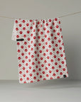 Dachshund Dash - Geometry LUXE Double-Sided Kitchen Tea Towel - Holiday 2026