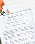 Travel Journal | Adventure Keepsake | Trip Adventure Book