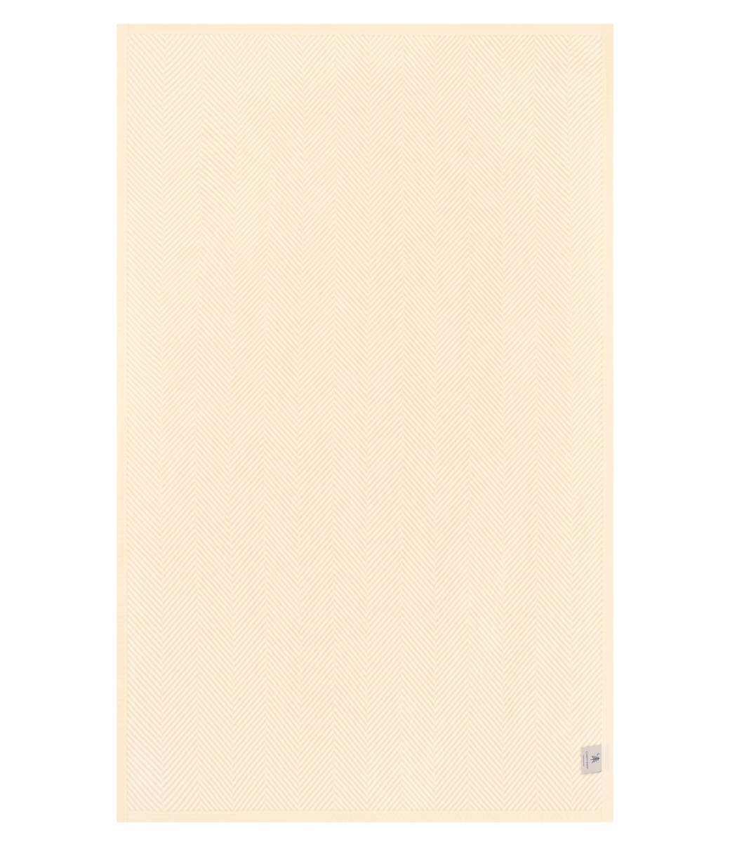 Harborview Herringbone Cream Blanket