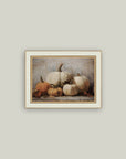 Vintage Pumpkins Framed Fall Canvas Art