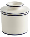 The Original Butter Bell® Crock - Le Bistro Blue Trim