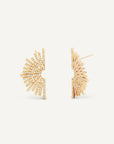 Celestial - Sunburst - Gold Earrings
