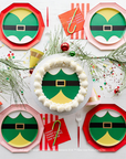 Elf Candy Cocktail Red Napkins