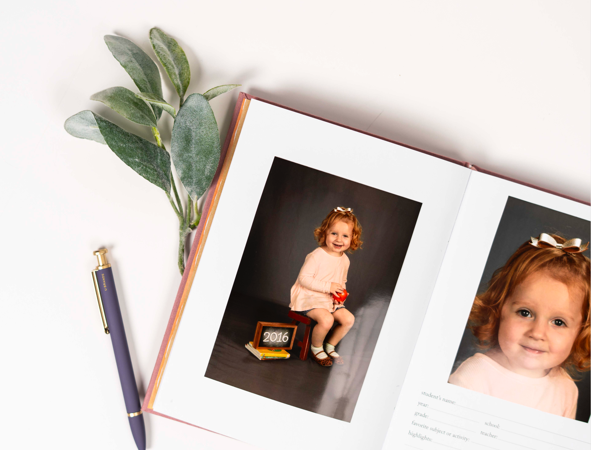 School Memory Book | Durable School Photo Book