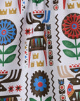 Folk Deer - Geometry Kitchen Tea Towel