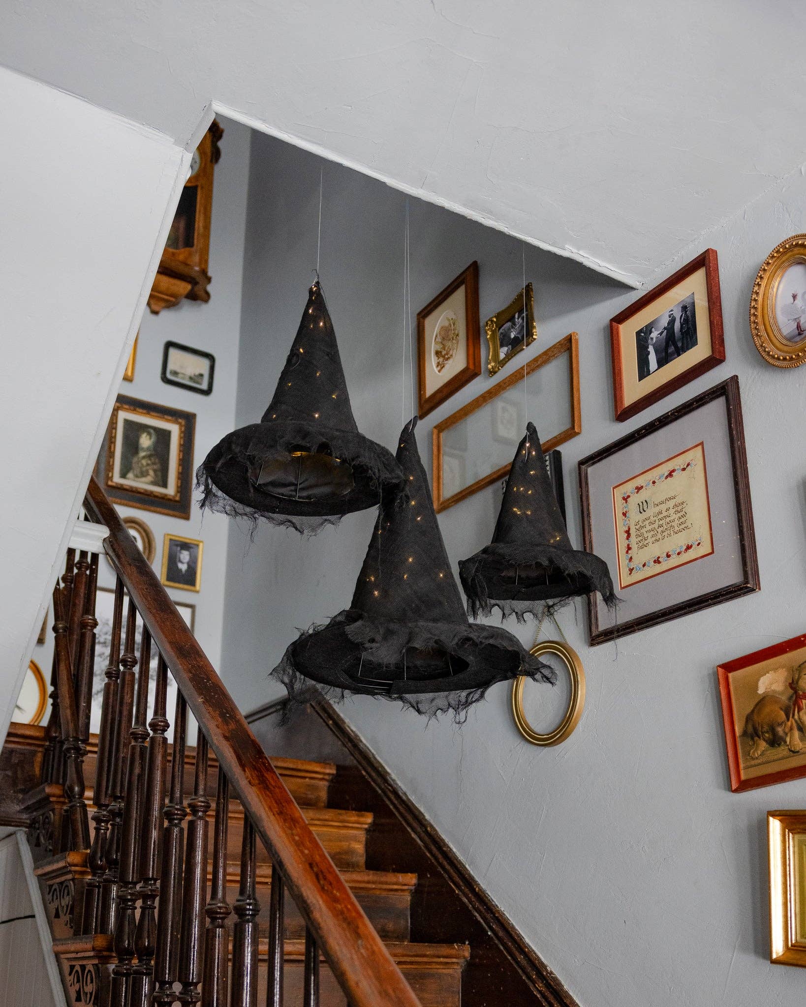 Light Up Witch Hat Halloween Decor | Spooky Party Decoration