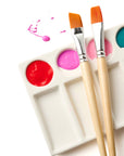 Porcelain Palette - 10 Wells - Durable & Easy to Clean