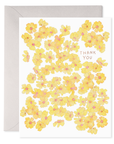 Yellow Flowers Greeting Card