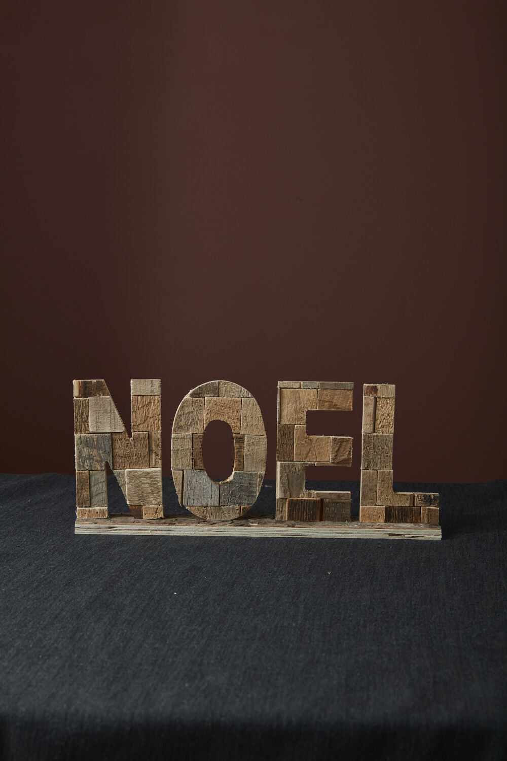 Noel Woodblock Sign