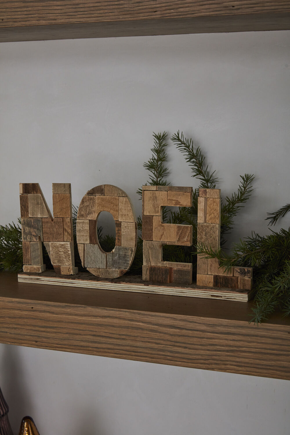 Noel Woodblock Sign