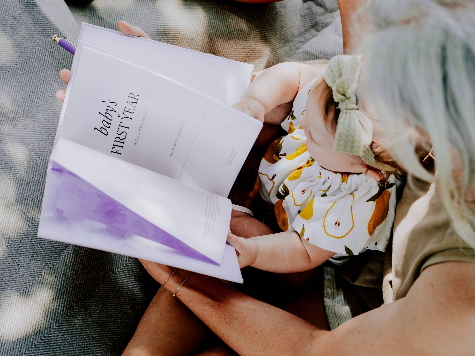 Baby's First Year Memory Book &amp; Photo Album | Mother's Day
