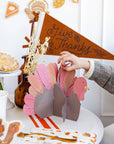 DIY Turkey Craft | Thanksgiving Kids Table Activity