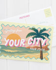 Custom Beach Scenery Postcard