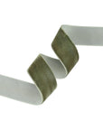 1" Reversible Classic Velvet Ribbon | Olive | 10 Yard Roll