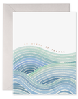 Ocean of Thanks Greeting Card