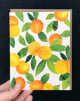 Oranges Blank Greeting Card | Everyday Card