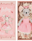 Lili Mouse Plush Doll in Pink Dress | Soft Toy & Keepsake Gift for Children