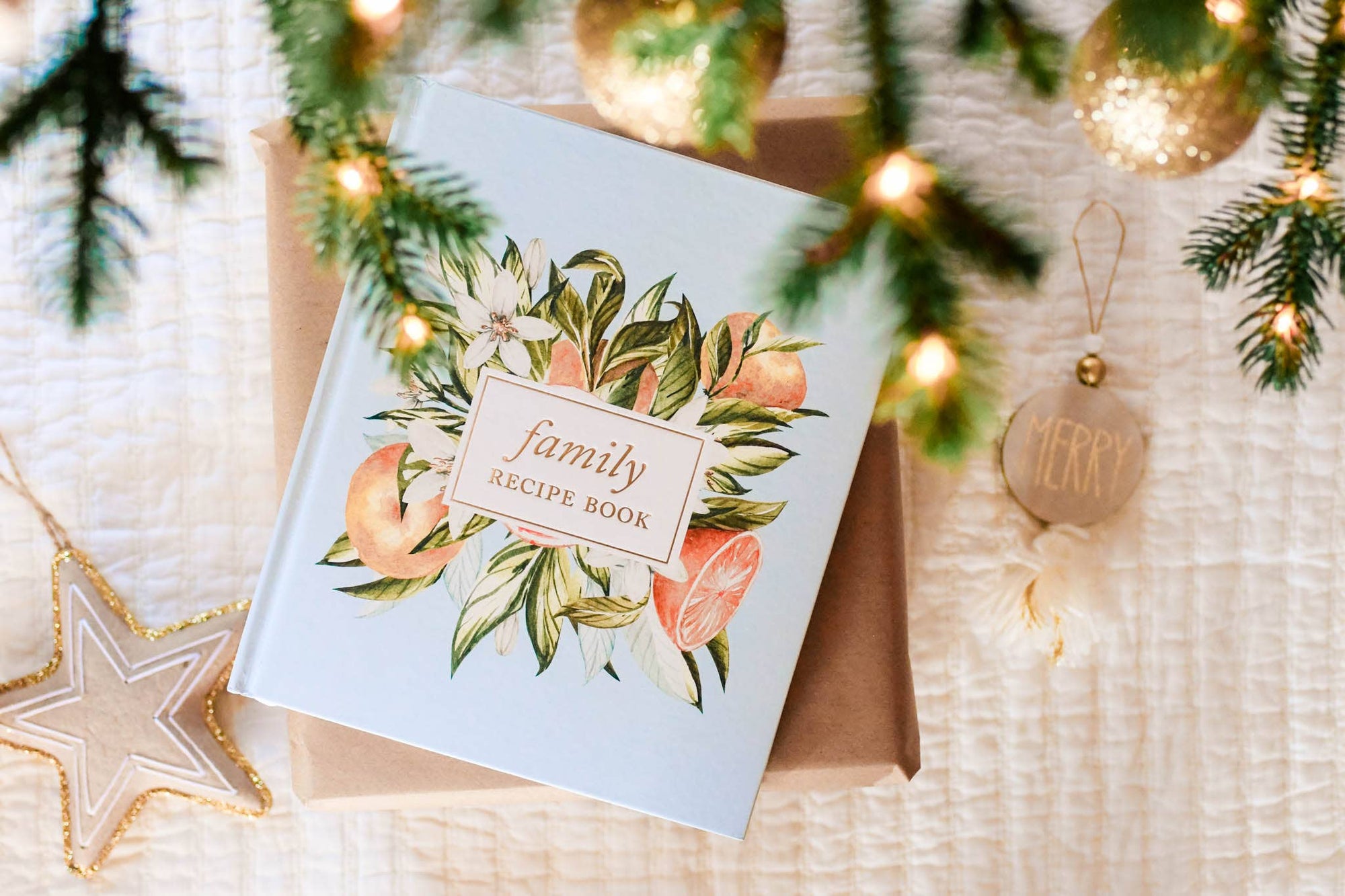 Family Recipe Book &amp; Keepsake Journal