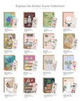 Sticker Scene Card - Shelfie