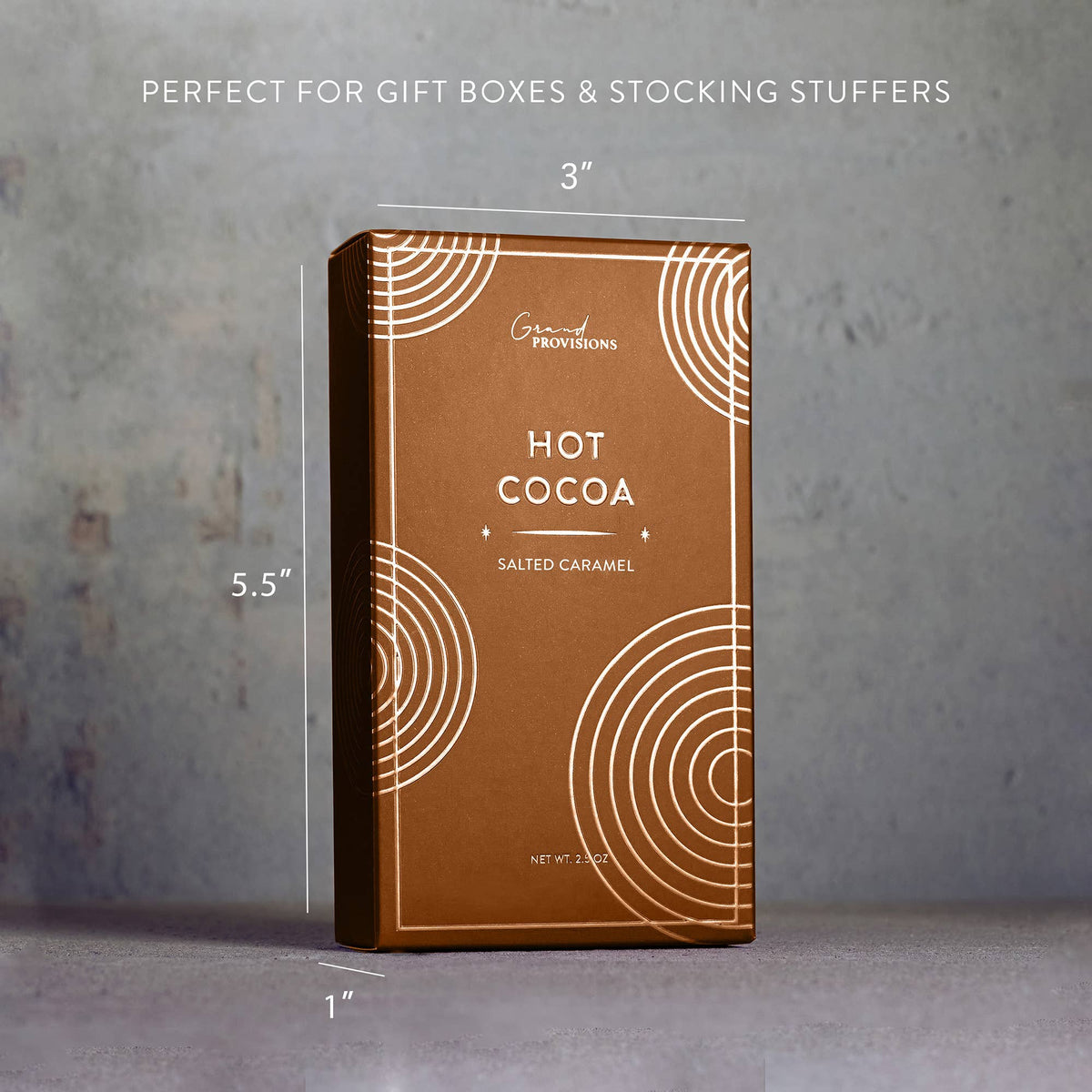 Salted Caramel Hot Chocolate Mix – Fall &amp; Holiday Gift | 2.5 oz