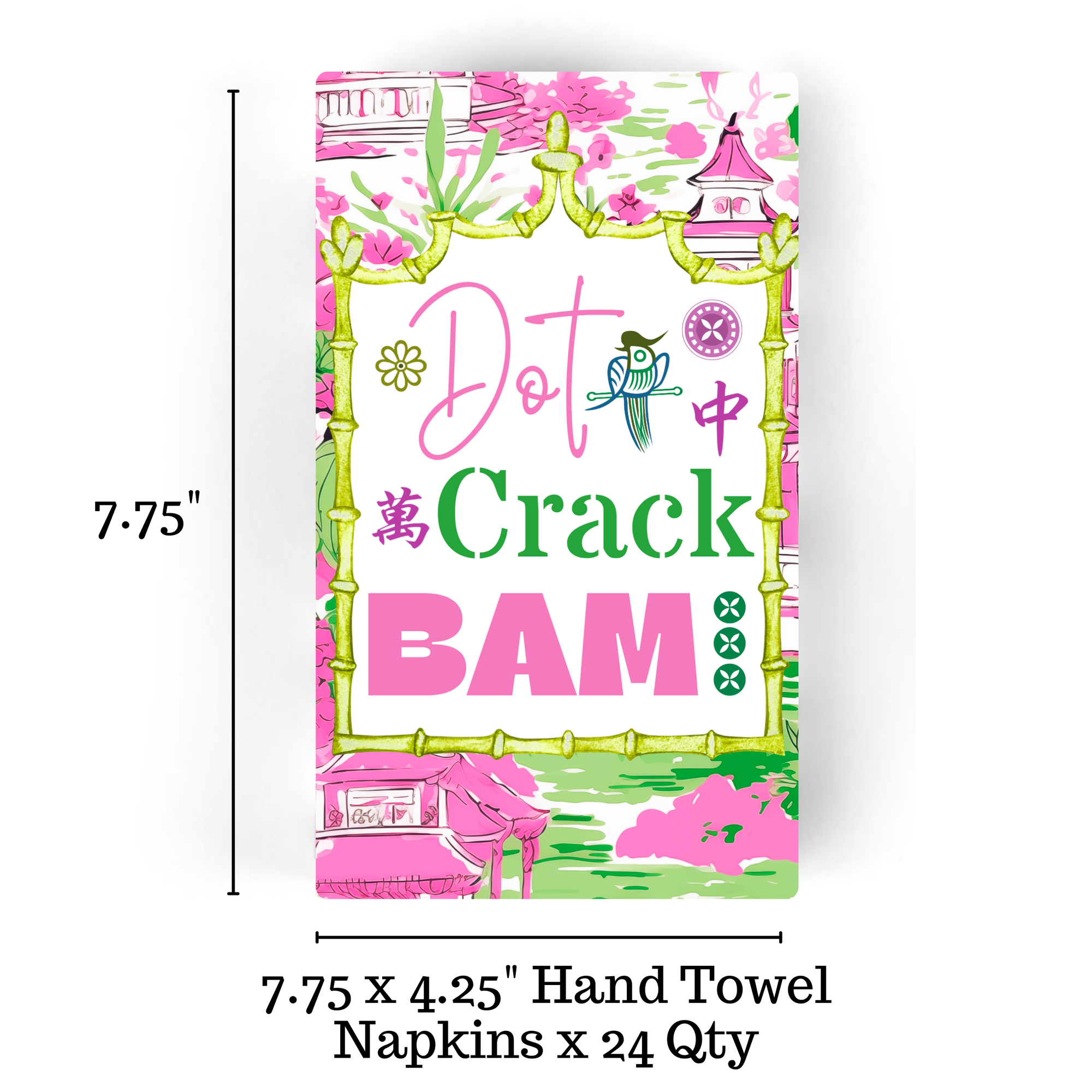 Mahjong Guest Napkins