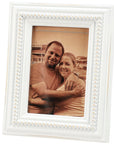 White Beaded Photo Frame