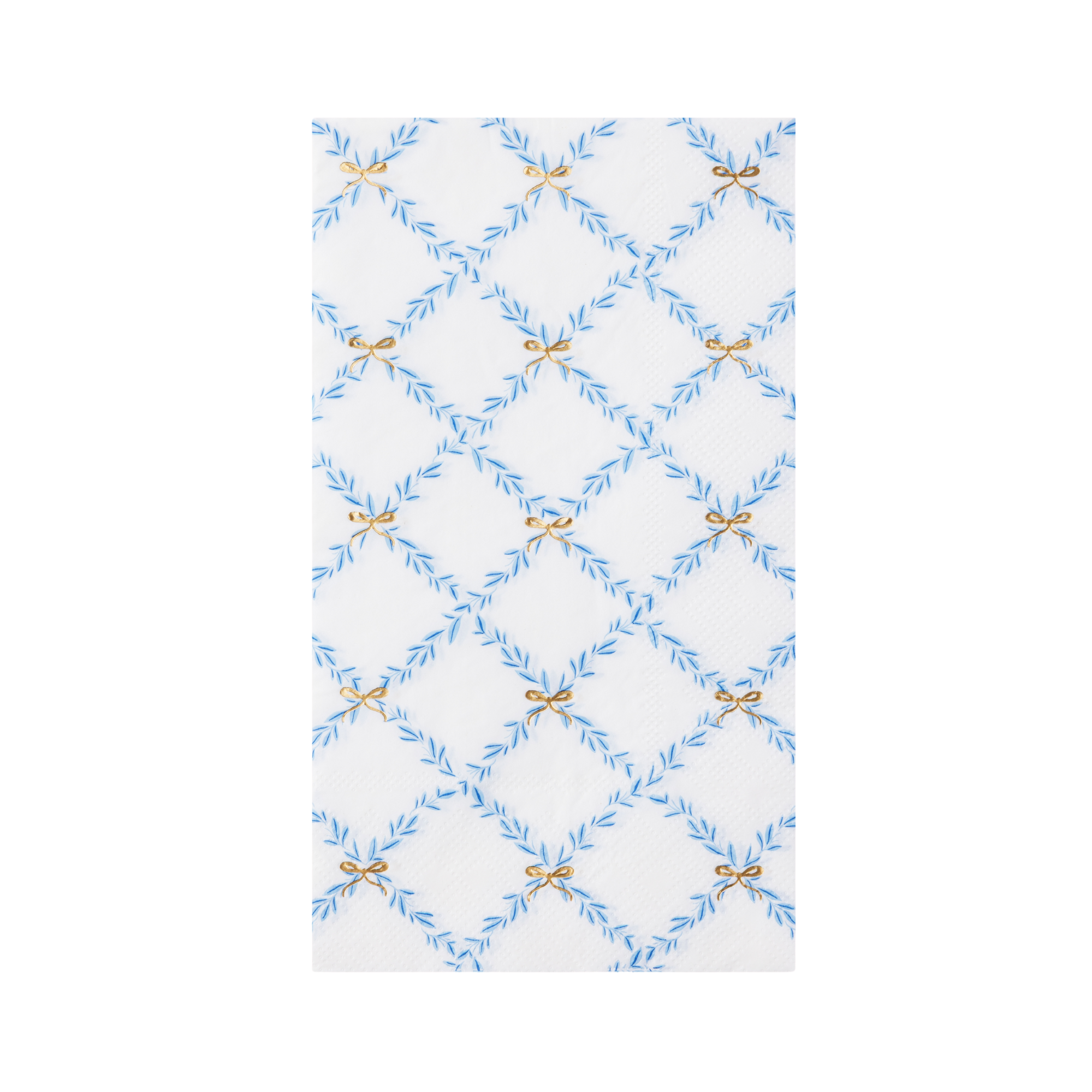 Sky Blue Trellis Guest Towels