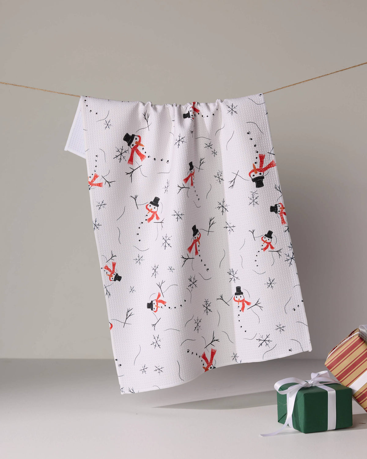 Chill Chums - Geometry Kitchen Tea Towel - Holiday 2026