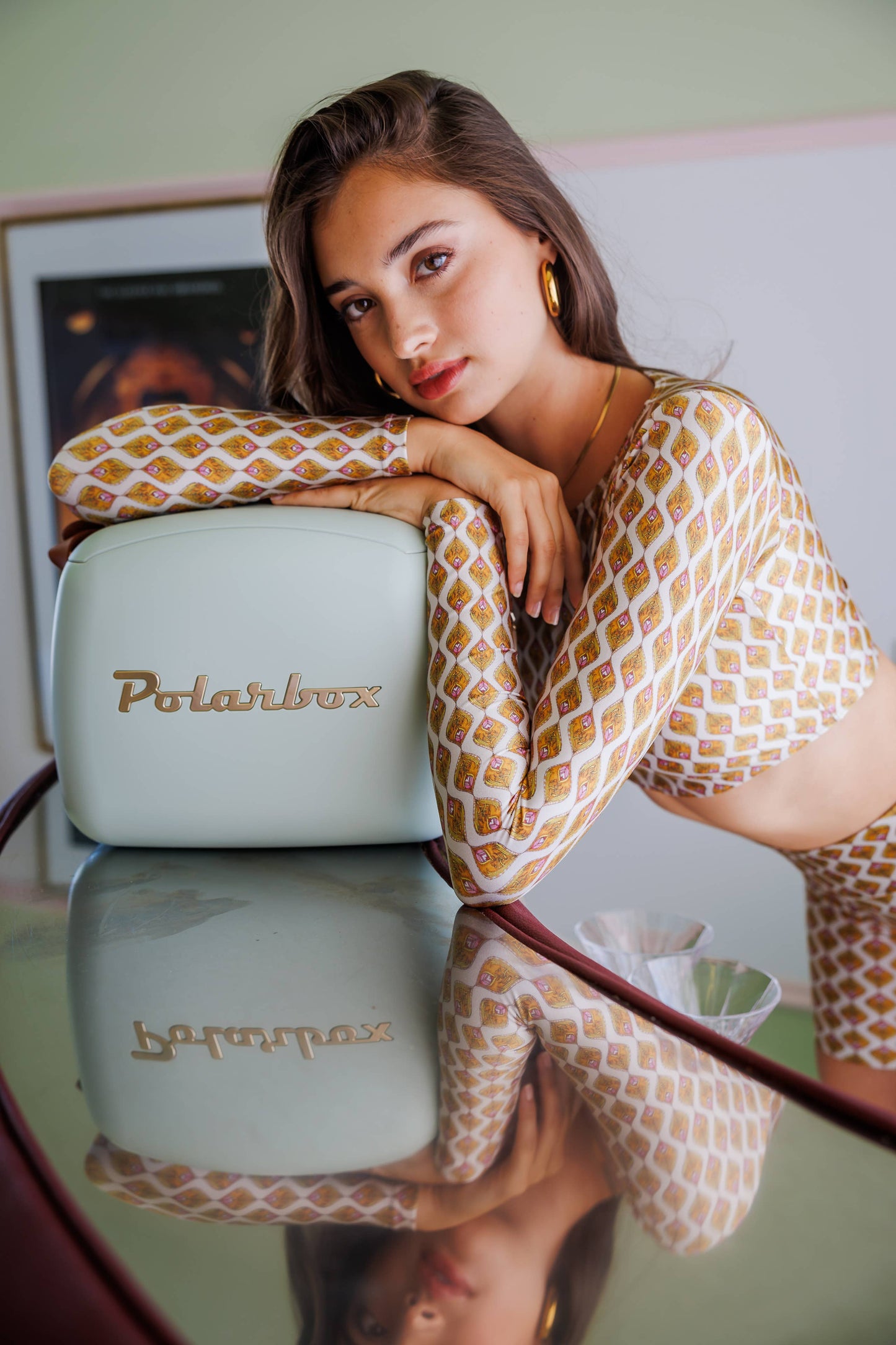 Polarbox Cooler Bag Urban Matcha Gold