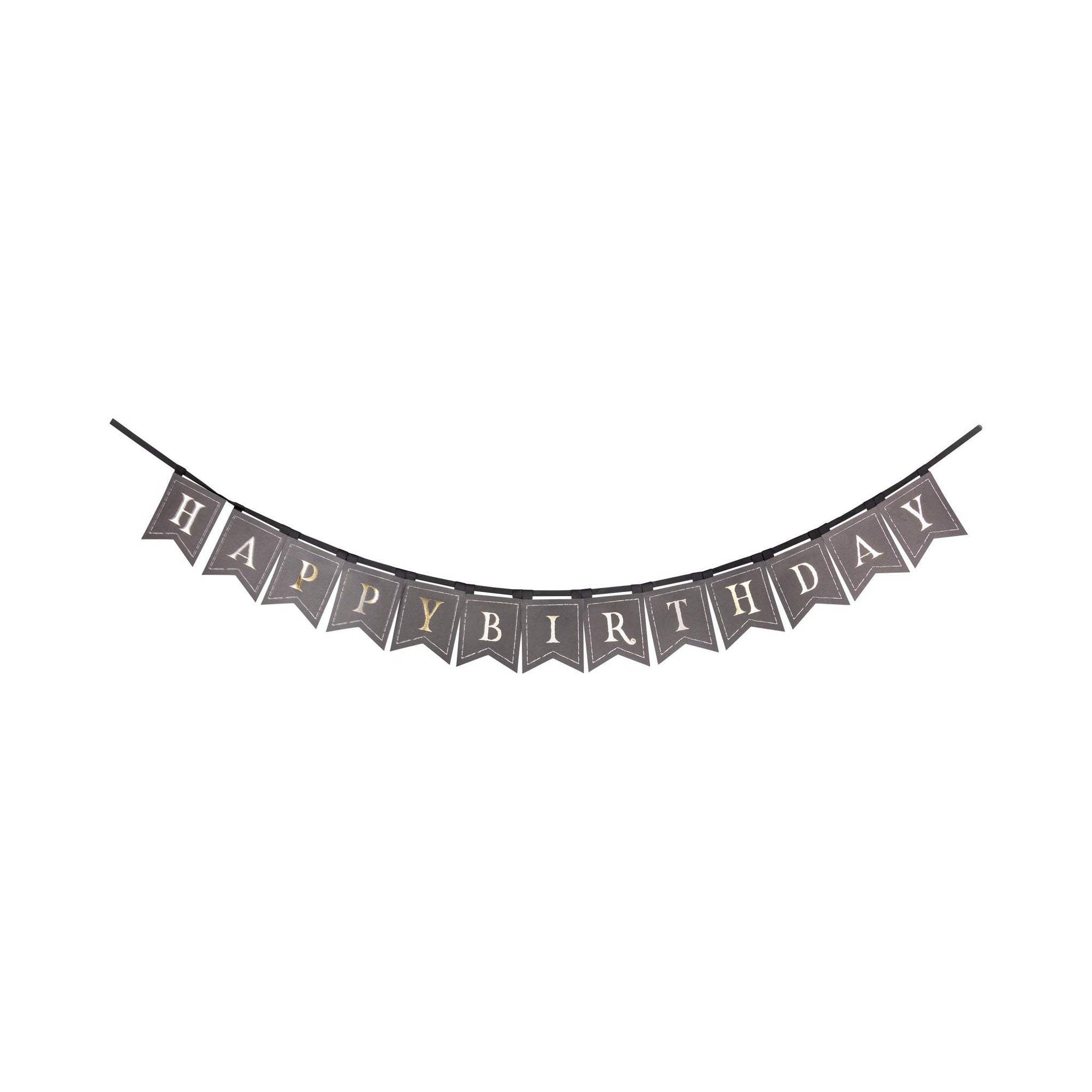 Happy Halloween Birthday Banner | Double-Sided Party Decor