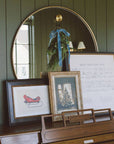 Glowing Christmas Tree Framed Antique Art