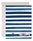 Navy Stripes Thank You Boxed Card Set