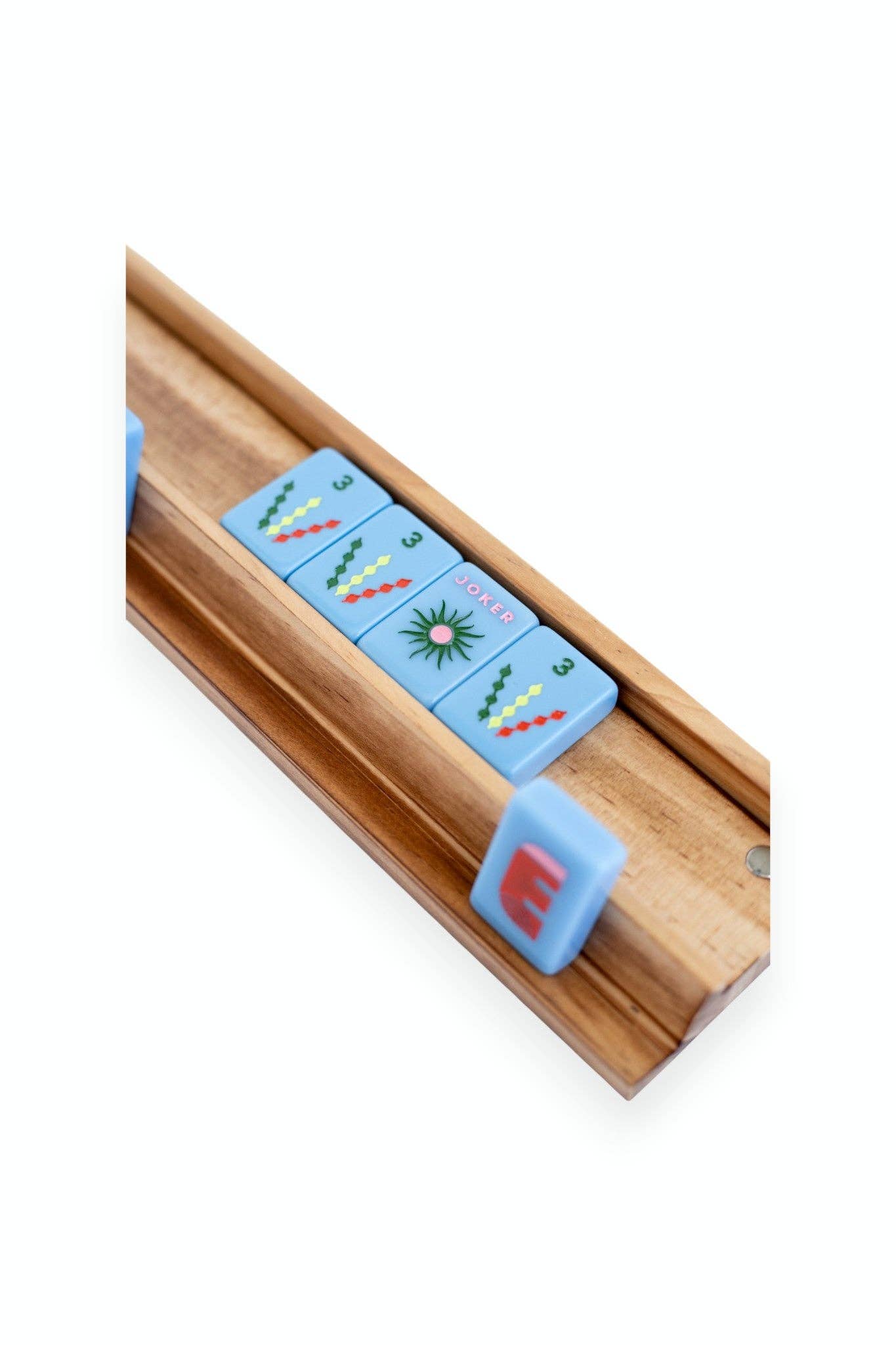 Mahjong Racks &amp; Pushers (Set of 4)