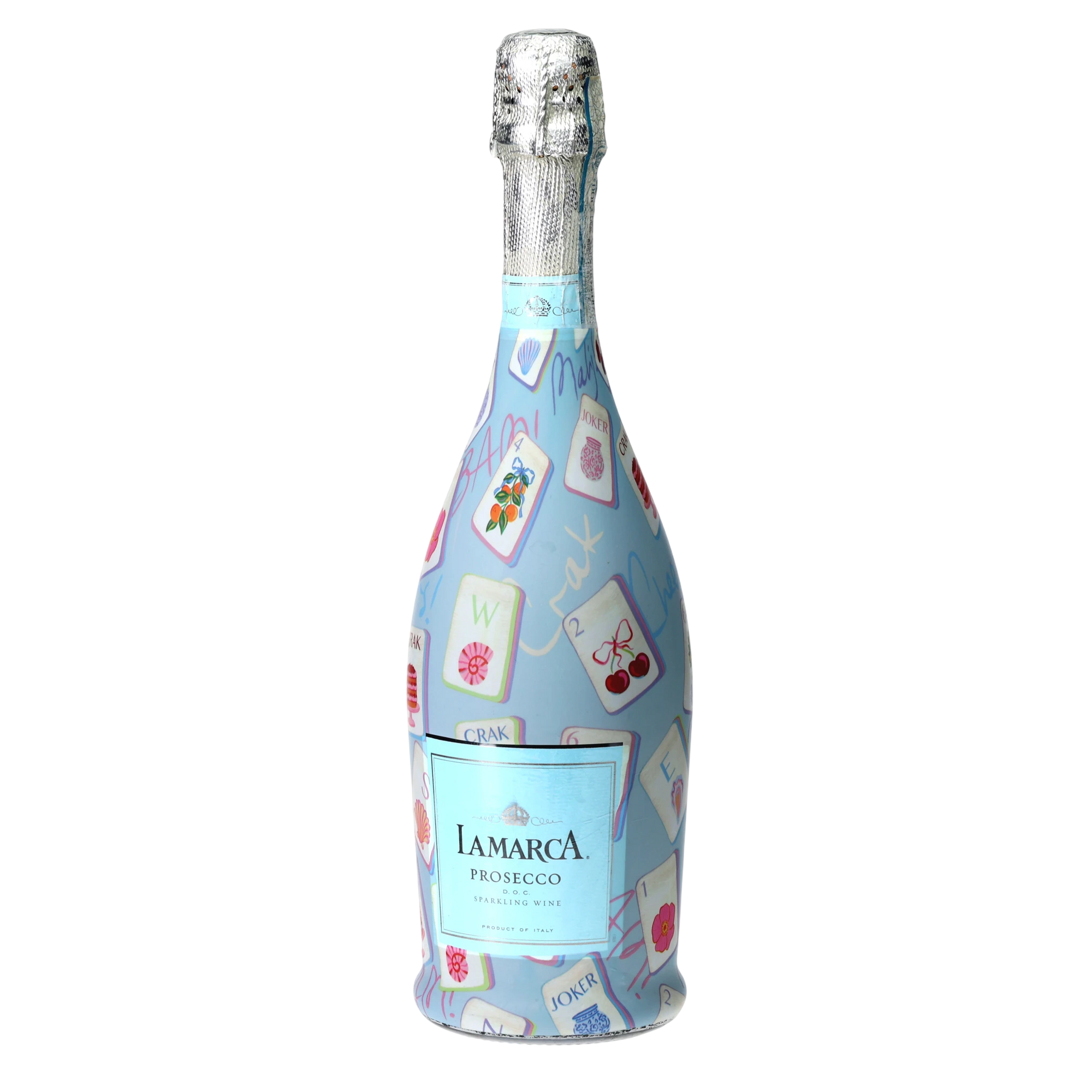 Beau Bottles Pastel Blue Mahjong - Prosecco Collection