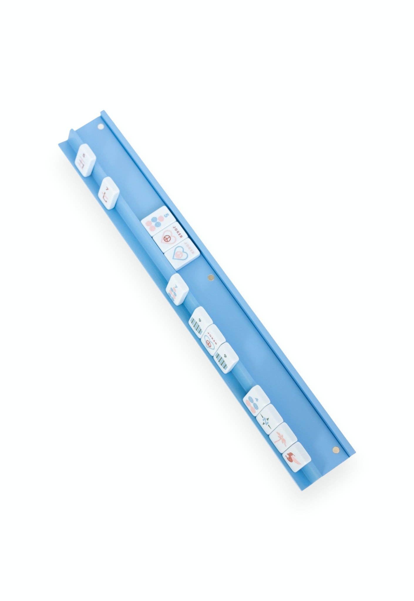 Mahjong Racks &amp; Pushers (Set of 4)