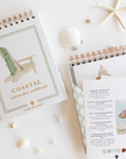 Coastal watercolor workbook