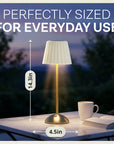 Bell + Howell Rechargeable Solar Touch Control LED T. Lamp
