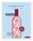 Beau Bottles Limited Edition Grandmillennial Deep Red Floral - DAOU Wine