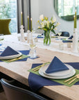 Mystic Blue Dinner Napkins