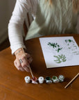 Snowy Woods Paint-By-Numbers kit