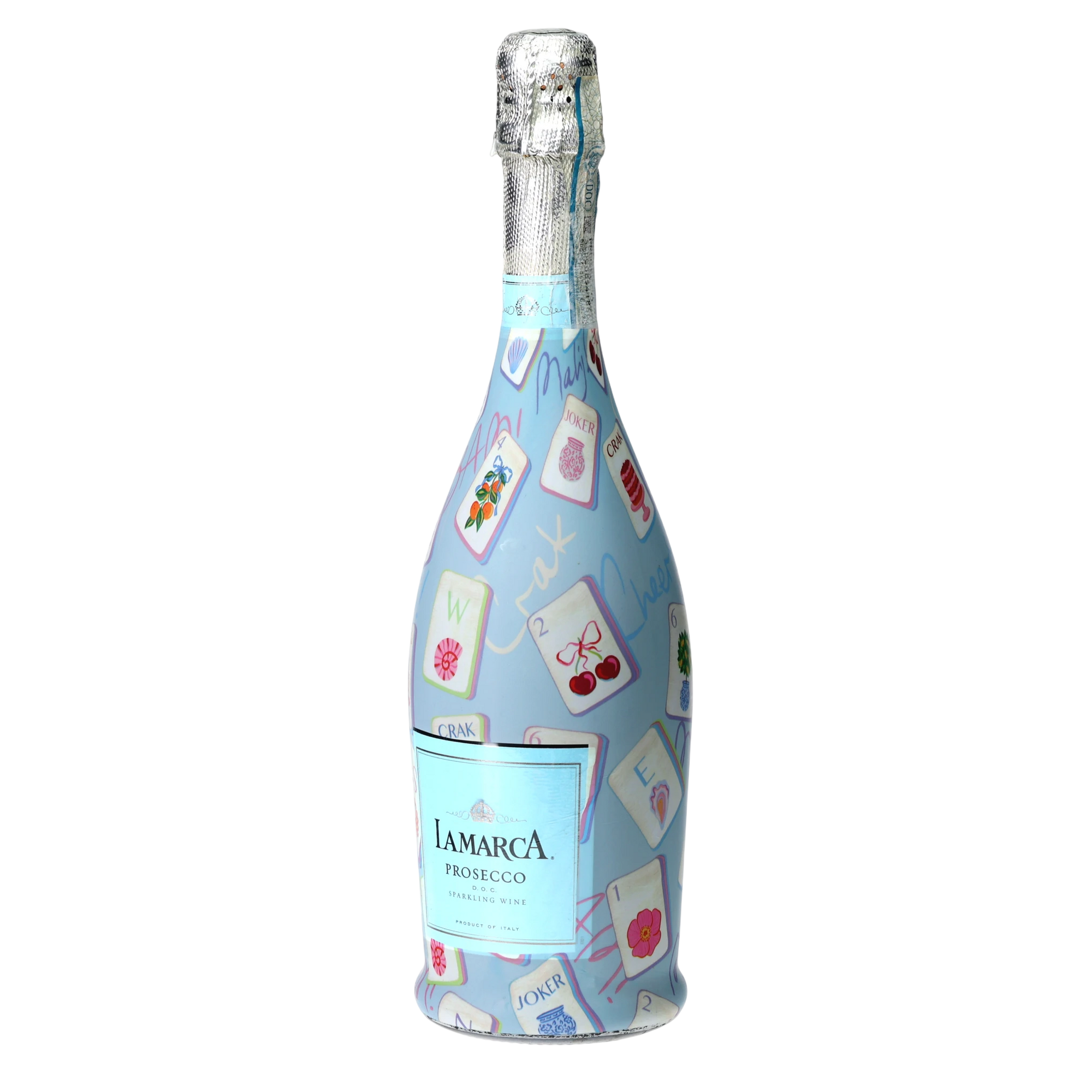 Beau Bottles Pastel Blue Mahjong - Prosecco Collection
