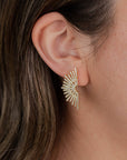 Celestial - Sunburst - Gold Earrings