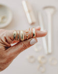 Gold Rings - Ridged