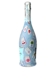 Beau Bottles Pastel Blue Mahjong - Prosecco Collection