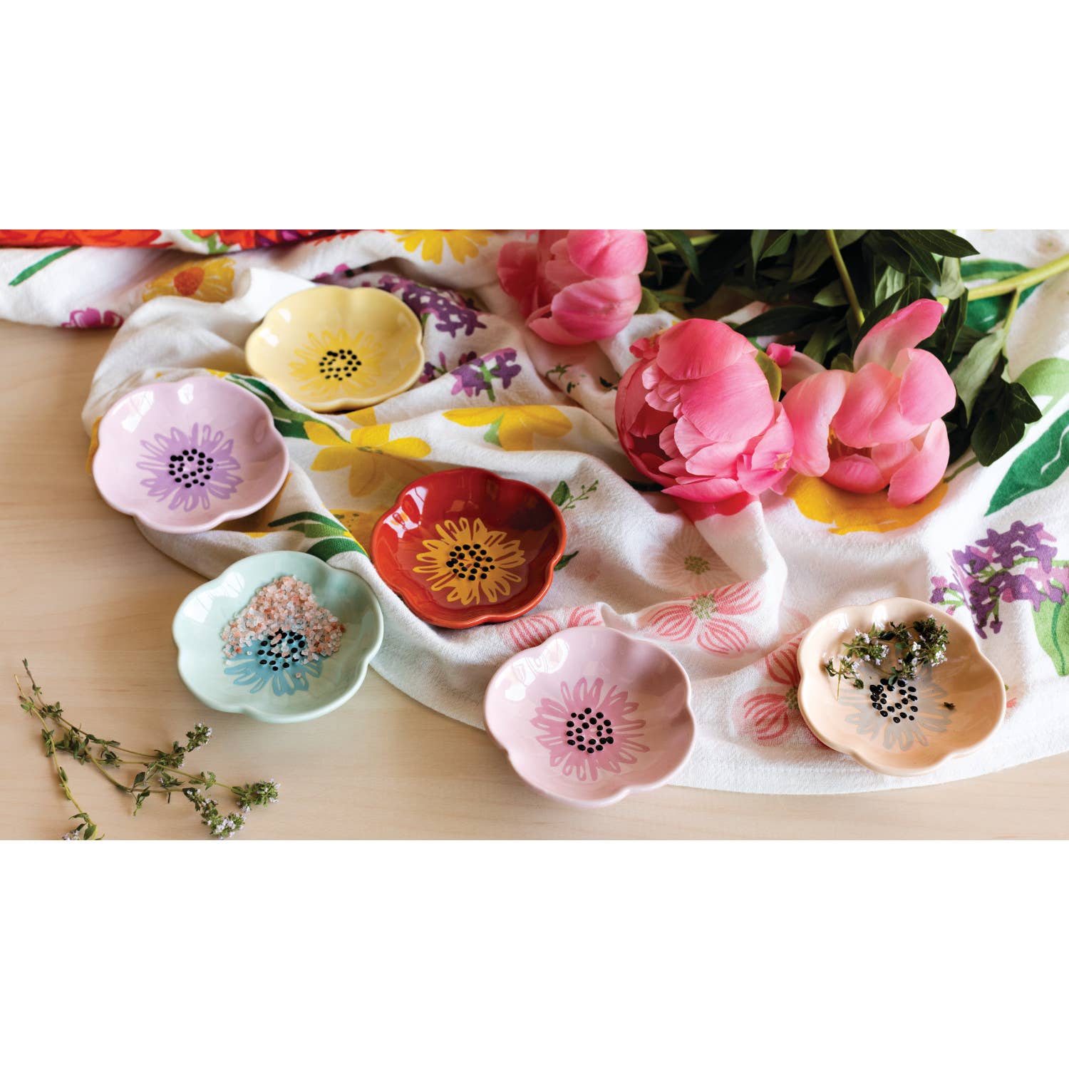 Flower Shaped Pinch Bowl - SOLD INDIVIDUALLY